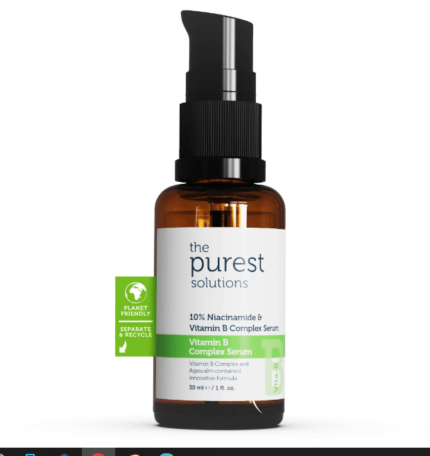 The Purest Solutions Vita-B Niacinamide %10 + Vitamin B Complex Serum
