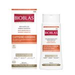 Bioblas Caffeine & Ginseng Shampoo 360ml for hair fall control