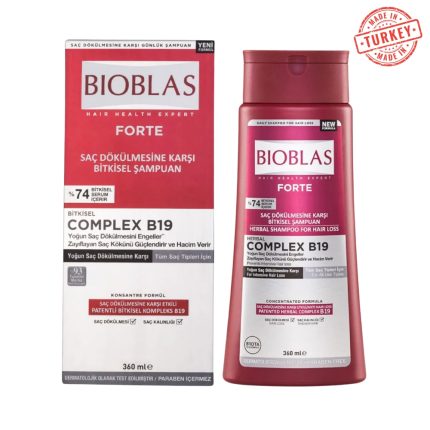 bioblas forte shampoo 360ml price