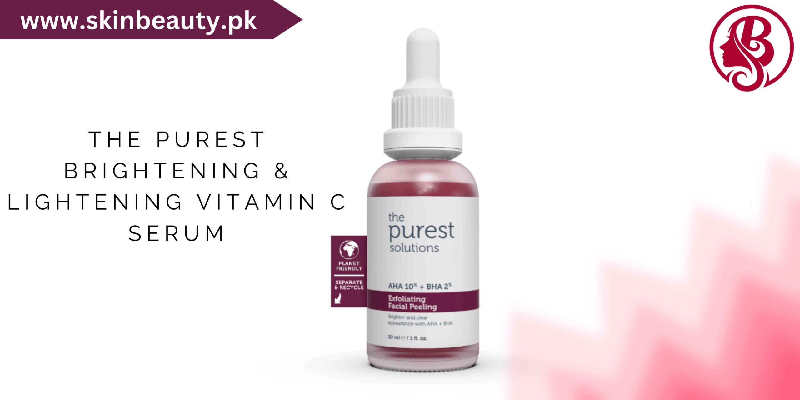 The Purest Solutions Exfoliating Facial Peeling AHA %10+BHA %2