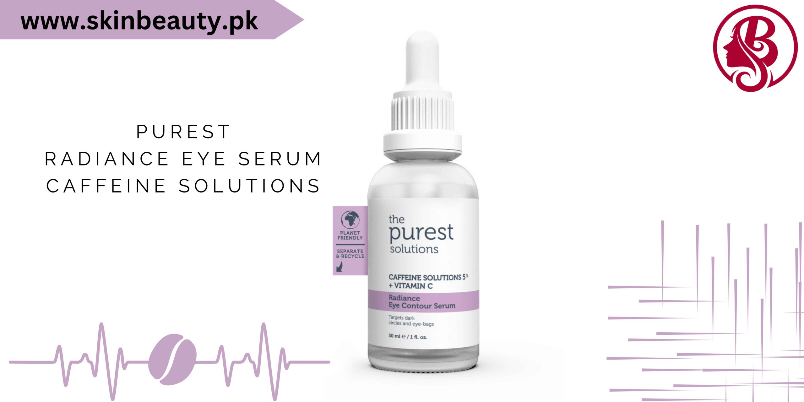 Purest Radiance Eye Serum Caffeine Solutions