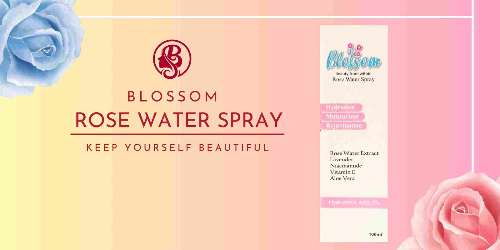 Blossom Rose Water Spray