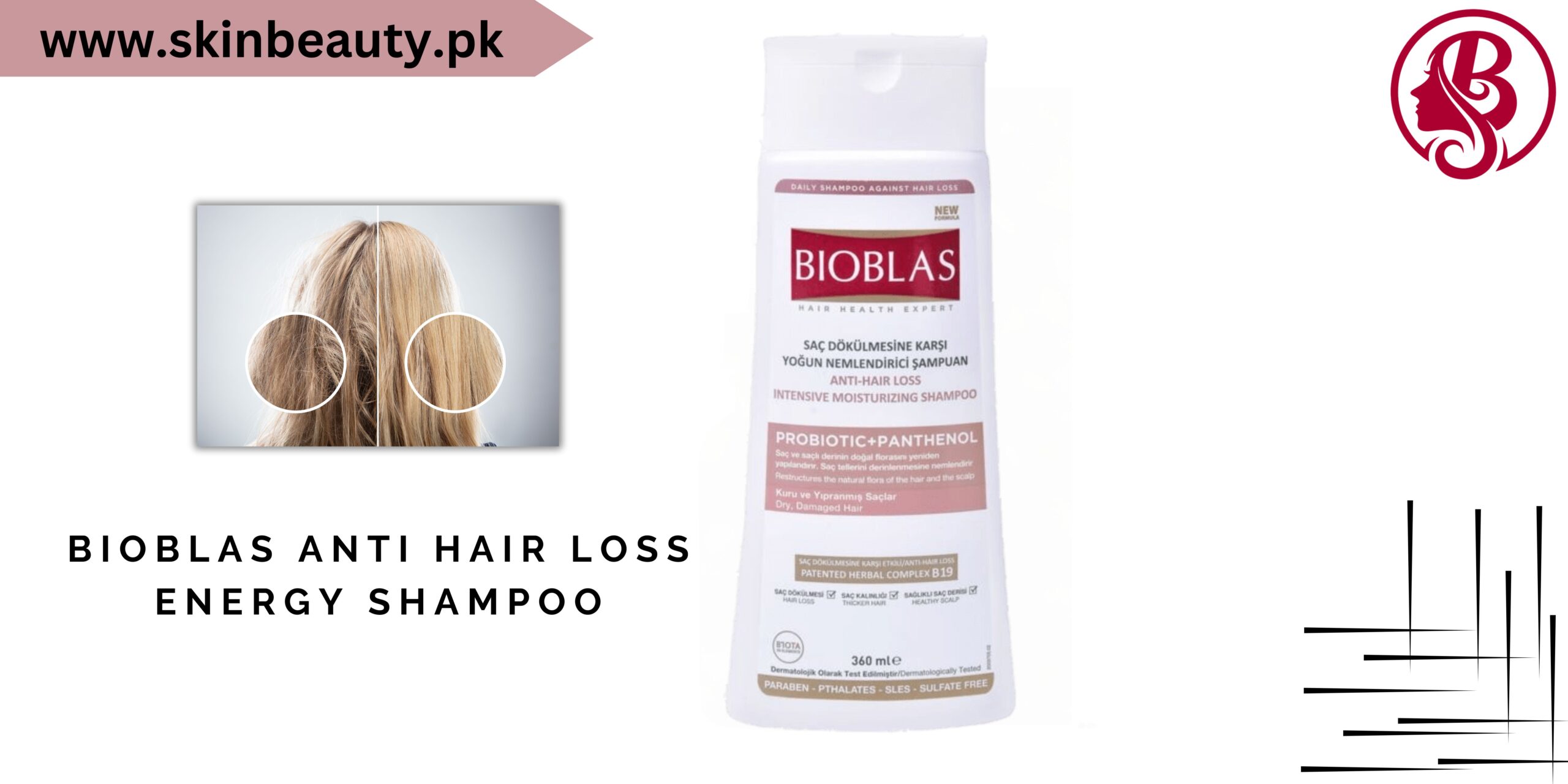 BIOBLAS ANTI HAIR LOSS ENERGY SHAMPOO