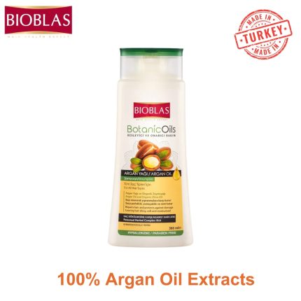 Bioblas Argan Oil Shampoo 360ml turkey made