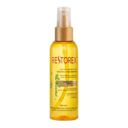 Restorex Repairing Argan Oil 100ml bottle for dry, damaged, and frizzy hair nourishment