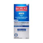 Bioblas Menthol and Complex B19 Anti-Dandruff and Hair Loss Herbal Shampoo for Men 360ml bottle and box