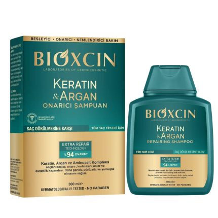 Bioxcin Keratin & Argan Repairing Shampoo price