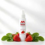 Mellow Strawberry Moisturizing Lotion 100ml bottle for soft, smooth, and hydrated skin