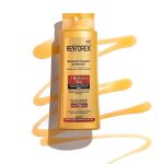 Restorex Nourishing Care Shampoo 500ml bottle for dry and damaged hair with herbal repair formula