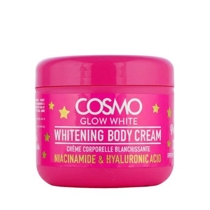 Cosmo Glow White Whitening Body Cream jar for full body skin brightening and hydration