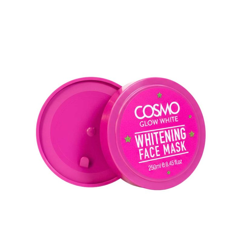 Cosmo Glow White Whitening Face Mask pouch for brightening and glowing skin treatment