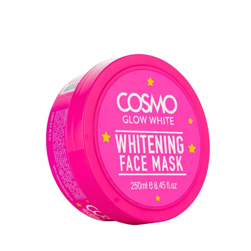 Cosmo Glow White Whitening Face Mask pouch for brightening and glowing skin treatment