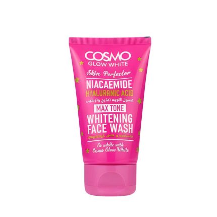 Cosmo Glow White Whitening Face Wash tube for brightening and deep cleansing